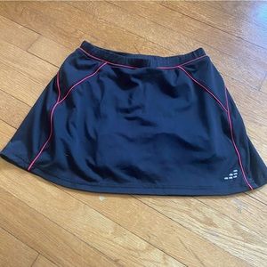 BCG black and pink tennis skirt